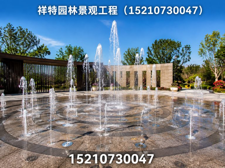 顺平县景区喷泉展示图